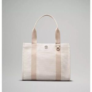 Lululemon Two Tone Canvas Tote Bag 10L NWT